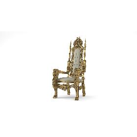 3D Lion King Throne Chair model